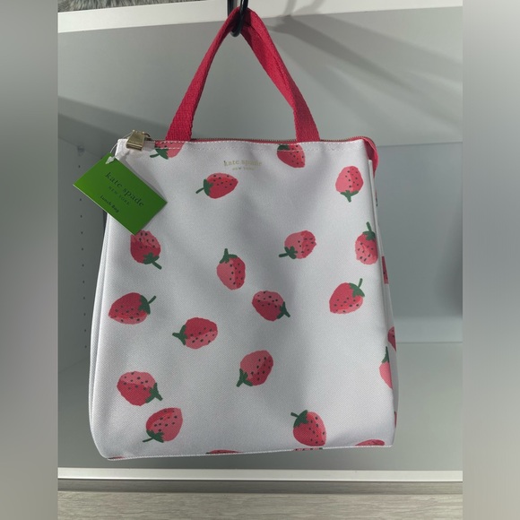 NWT ♠️🍓 Kate Spade Lunch Tote Bundle - Picture 7 of 11